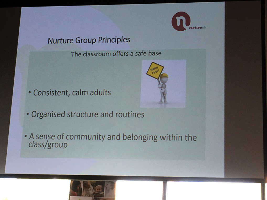 KarlBrettig's tweet photo. The classroom offers a safe base - nurture groups offer an extra base @Yvonnenurtureuk #wellbeingclassroom @_SMG_SA https://t.co/9KJnP4tWJp
