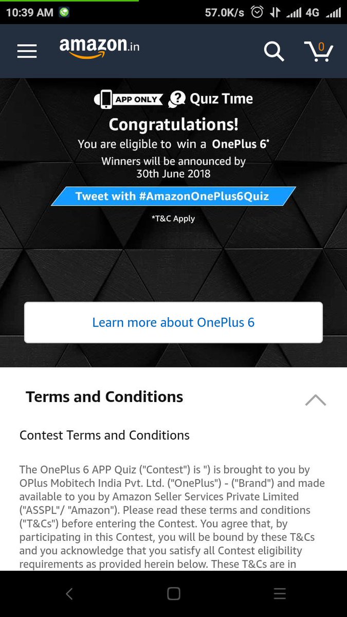 deependra__'s tweet photo. Hope amazon will give me a chance to win this amazing super fast oneplus 6 want to know how fast is this 💣
#AmazonOnePlus6Quize https://t.co/gN6QHxkGRQ