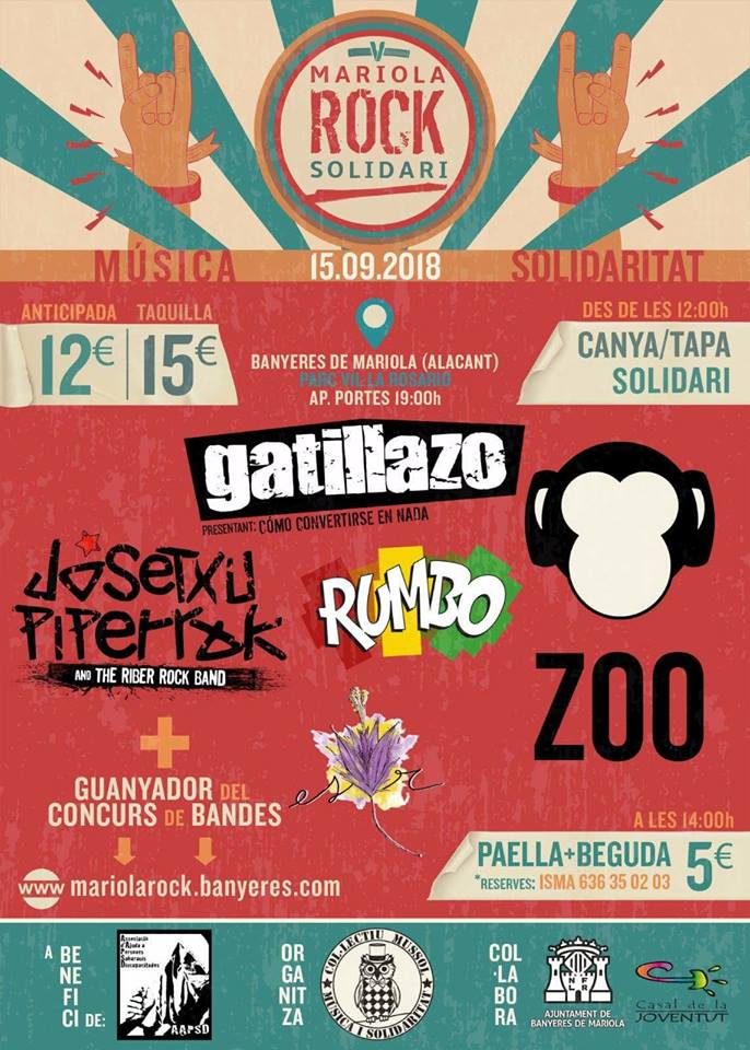 ThePandaRecord's tweet photo. Anda que nos va a estar guapo el Mariola Rock Solidari de este año! El 15 de Septiembre en Banyeres de Mariola (Alicante) nos vemos :) https://t.co/sCFA0i9Nv0