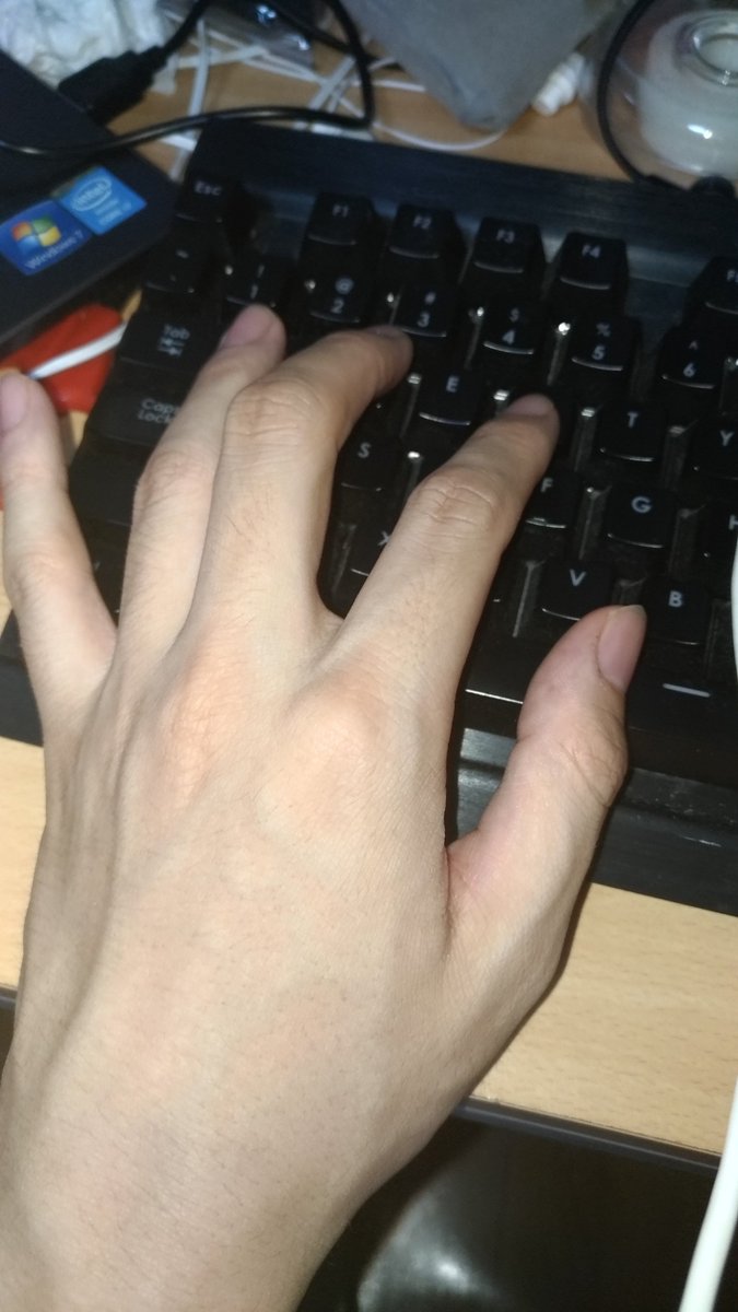 そーわっと 拡散希望です Lolは指4本でやる 3本でやる って議論してるのでみなさんに教えてほしいです Qwerに3本置いてますか 4本置いてますか 次のツイートに参考画像おいておきます