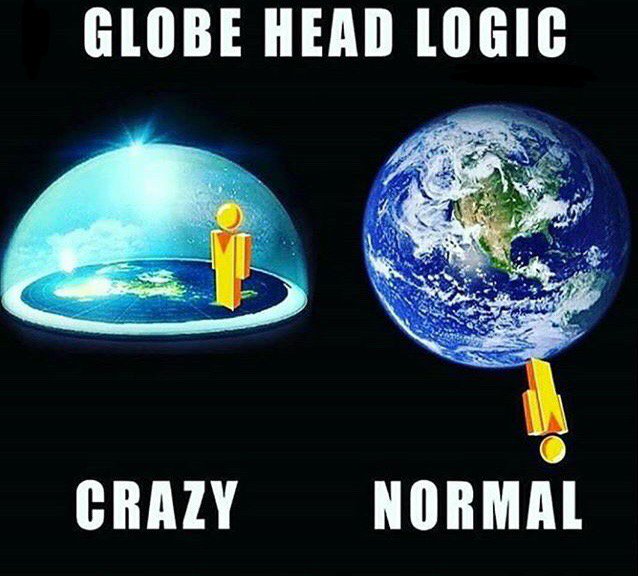Flatearthers18's tweet photo. #flatearth https://t.co/pntXTnSVIB