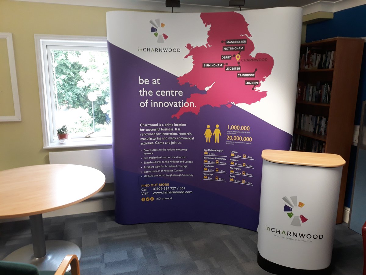 InCharnwood's tweet photo. Just taken delivery of our new exhibition display system. We'll be out and about with it across 2018.  Thanks to @YourHyphen for the design work. https://t.co/nHMWKJaY7f