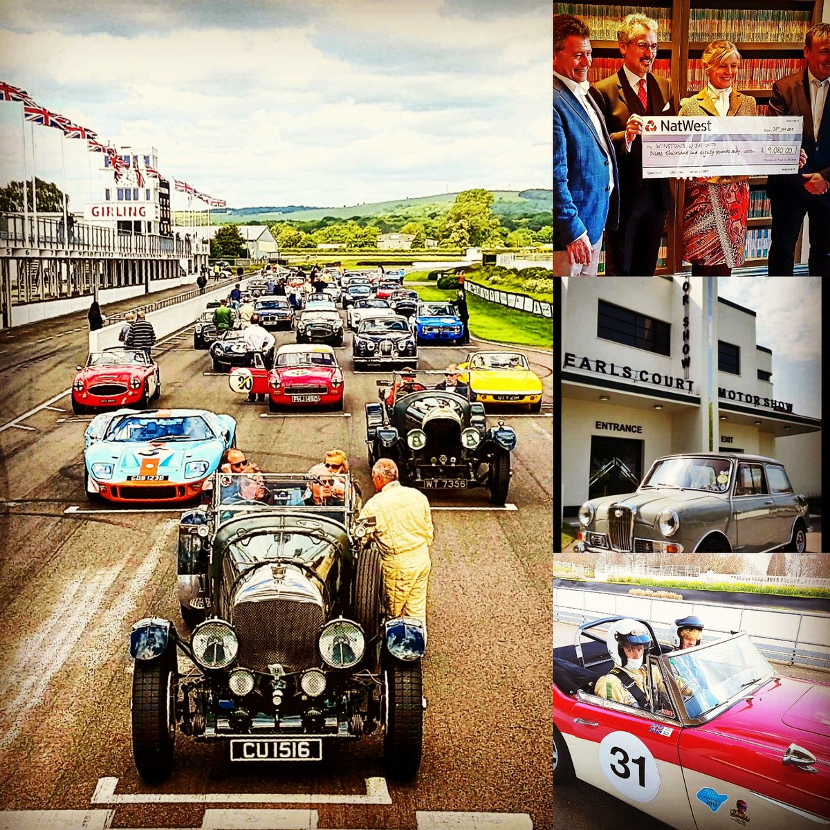 CoT4C's tweet photo. I'm running the @CoT4C #charity #trackday @GoodwoodMC on Wed 6th June. Every £ we raise goes to @winstonswish #crusebereavement If you're around come say hi We've goodies, fab classic and gt sports cars, rides and coffee ☕ thanks to our sponsors #checkmate @eSpares @HamleysToys https://t.co/Twnp9MAqMz