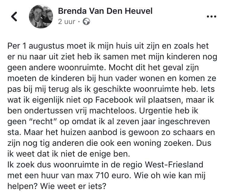 #help #durftevragen #dtv #huisgezocht #RetweeetPlease #hoorn #koggenland #westfriesland