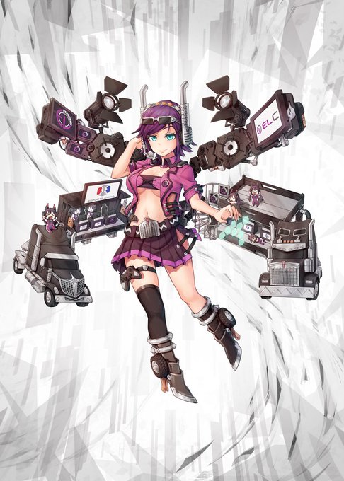 Betty #原創 #仕事絵 #女の子 #機械 #オリジナル https://t.co/W9pMqjaKrC 