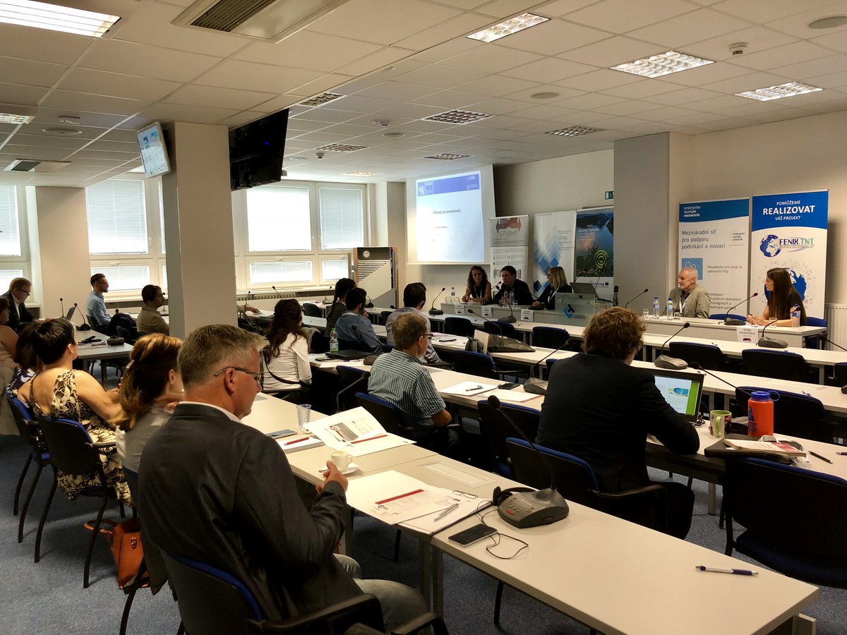E2vent_project's tweet image. The E2VENT workshop in Prague on 30th May 2018. Organized by @FENIXTNT1. We would like to thank Technology centre CAS for organization, and speakers from @ACCIONA , BIC BRNO, EEB – CZ, Frank Bold Advokati, @PICHarchitects , Rina Consulting and @tecnalia for their time! #h2020