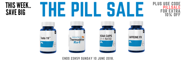 Myogenic_org's tweet photo. Pill Sale "MARATHON" has begun! Get your hands on an ADDITIONAL 10% DISCOUNT on selected #Capsules - Thermodrine Rx-1, Testo19, Caffeine Fx, BCAA 2:1:1 Caps - Use code PILLSALE @ Checkout! valid until this Sunday 10th June! #BCAAs #Caffeine #Leangains #Testobooster #marathonweek https://t.co/UhHczRMnOQ