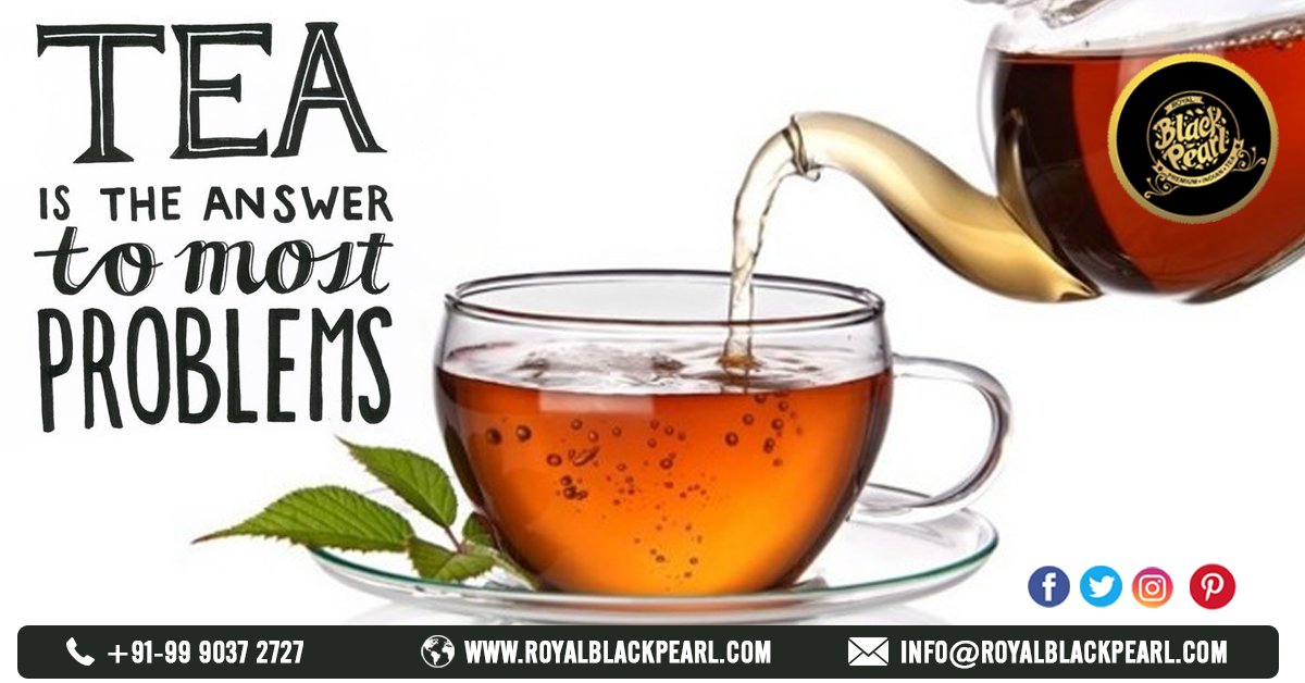 RoyalBlackPearl's tweet photo. There is no problem on earth that can't be Ameliorated by a Cup of Tea.
Grab your Solution Oriented Tea here 👉https://t.co/YZrD5VYF5G
#Royalblackpearl #Tea #Neet2018 #MondayMotivation #healthy #problemsolving #mindrefreshing #Cupoftea #CHAI #Flavor #Teaforlife https://t.co/plbtnHup8e