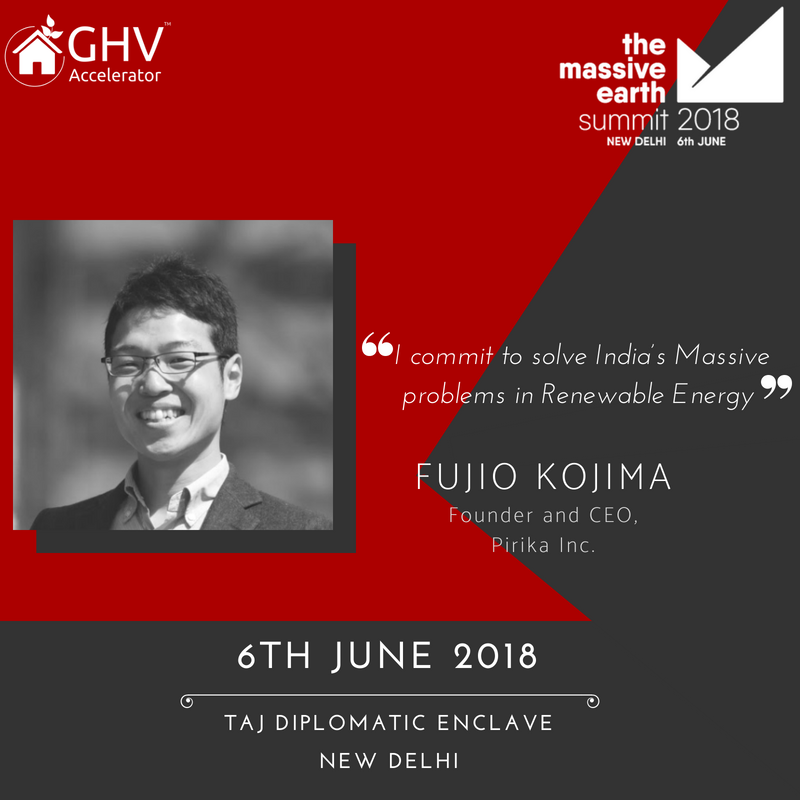 GHVAccelerator's tweet photo. Mr @kojimafujio, Founder-@PIRIKA_info, commits to solve #environmental #cleanliness
#swachhbharat #massiveproblem #LetsSaveEarth @VikramUpadhyaya @dobatty @massivesummit @UNEnvironment @startupindia @investindia @IndianVCA @IIIC_India @Paytm #MES2018 https://t.co/ystjcasMDz