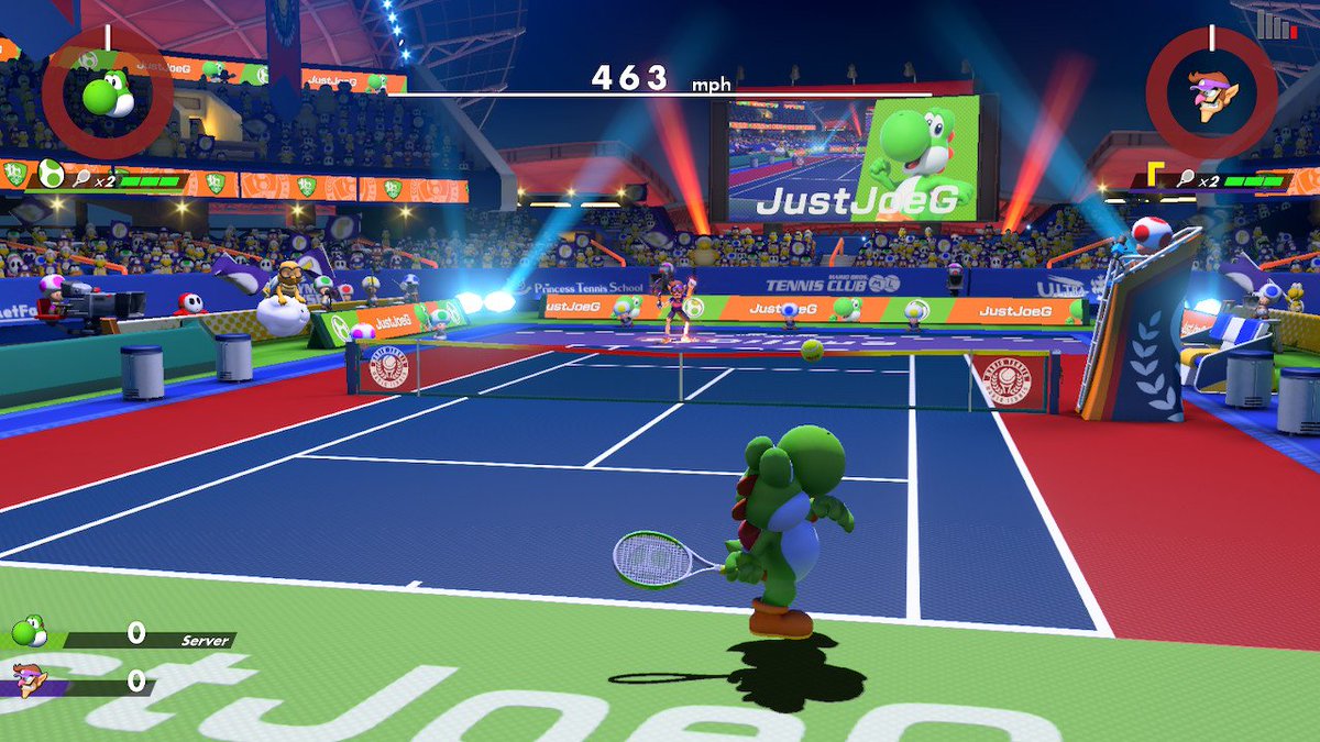 JustJoeJG's tweet photo. #NintendoSwitch Getting my last rounds of #MarioTennisAces before the midnight deadline. I had just made it! #3JG https://t.co/RhiczopOr4