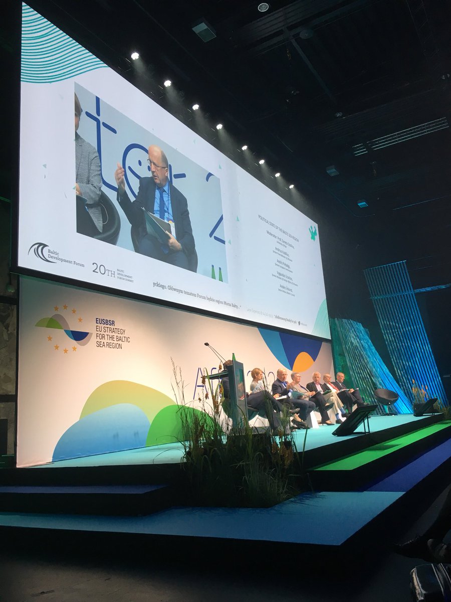 bdforumorg's tweet photo. Keeping it positive on stage! Optimism over pessimism in current political environ key  @AndriusKubilius #bdfsummit https://t.co/AMTwKxjd9v