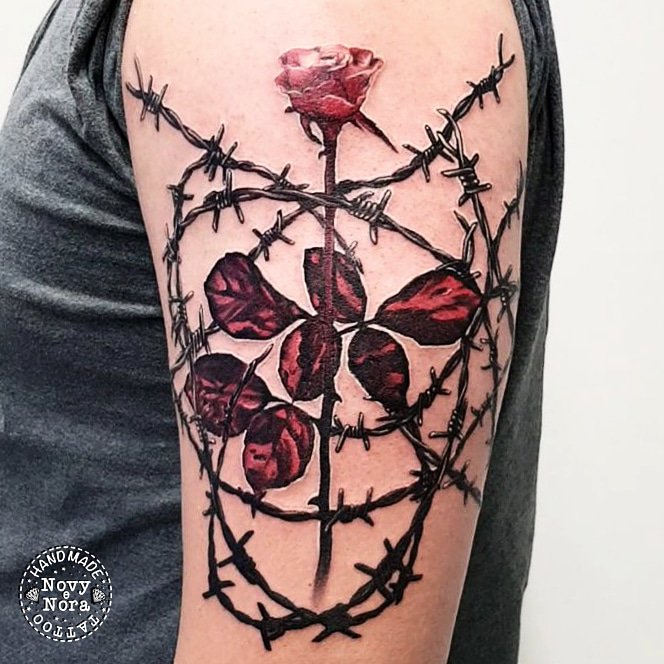 Violator inspired tattoo  rdepechemode