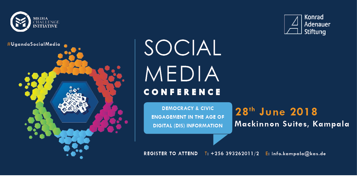 IMChallengeug's tweet photo. Do not miss the Social Media Conference 2018 organised by @KasUganda in partnership with @IMChallengeug . To sign up, follow this link https://t.co/yiR2YUBrLB 
The conference will be happening at @MackinnonSuites on the 28th of June. 
Be there. https://t.co/uljWemhSCQ