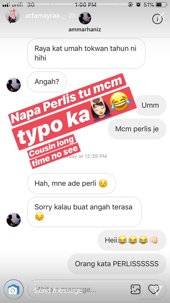 famerawrr's tweet photo. #PerlisSoSmall 

My cousin didn’t even know that is a name of a state in Malaysia

He thought I type wrong😂💆🏻‍♀️🤦🏻‍♀️

PERLISSS 😓🤷🏻‍♀️ https://t.co/IMRodGgi7h