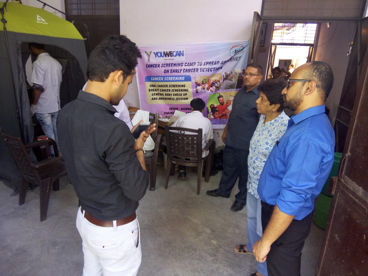 shudhvayu's tweet photo. #swasthgram Health check up cancer camp with #youwecan at Mundka
#preventiveHealthcare #bloodtest #NGO #mobilelab #labike #healthcamp #Medicalcamp #Helppoorpeoples #villagers https://t.co/jUEND2XgWn