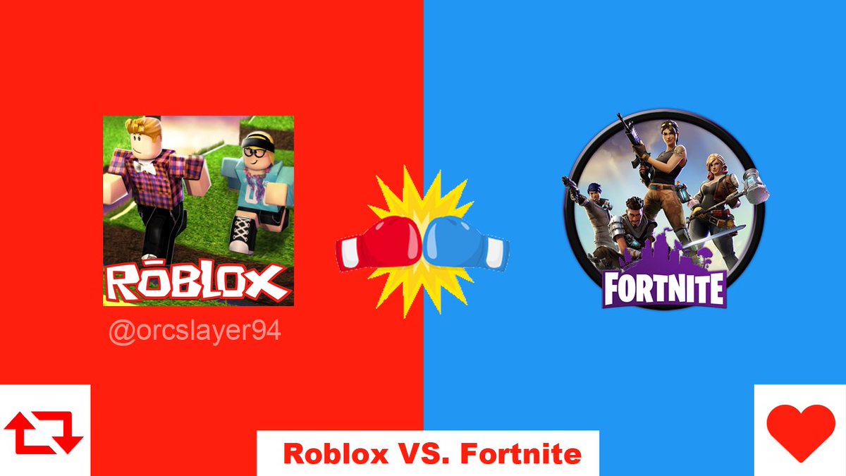 Orcslayer94 On Twitter Who Will Win This Battle Roblox Fortnite - orcslayer94