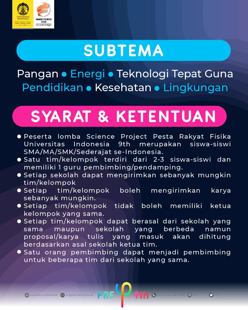 PESTA RAKYAT FISIKA 9th tweet media