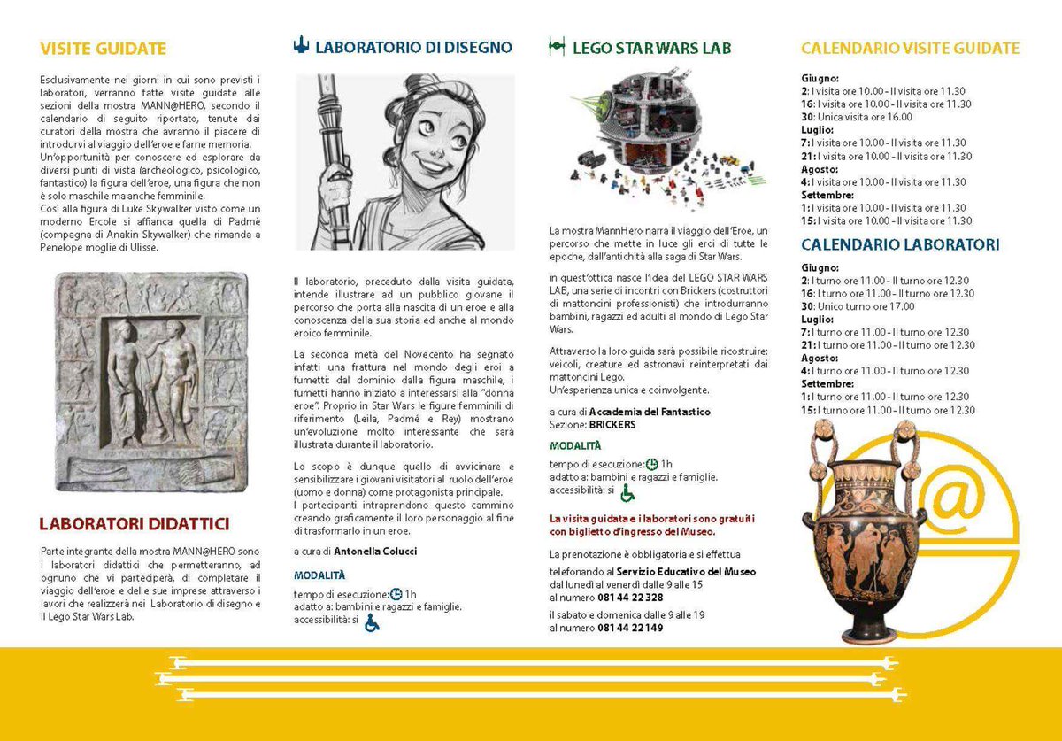 MannApp_TV's tweet photo. MANNHero è un viaggio a trecentosessantagradi per indagare le caratteristiche della figura dell’eroe, dall’antichità a Star Wars: il progetto, accanto allo straordinario percorso espositivo, prevede la realizzazione di laboratori didattici e visite guidate. #mannforkids https://t.co/zXfk4gqA9i