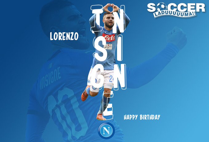 Napoli\s Lorenzo Insigne is turning 27 today! Join us in wishing the Italian attacker a Happy Birthday! 
