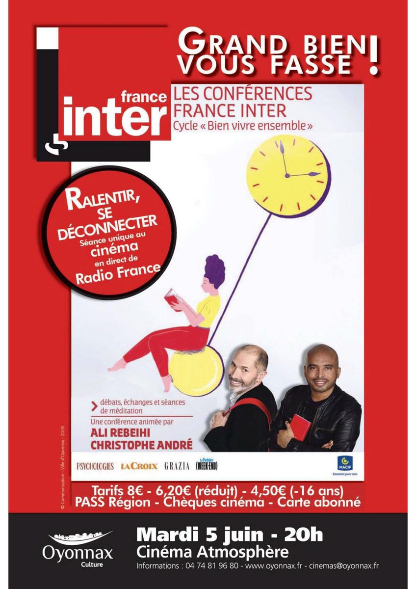 PartonsAuCalme's tweet photo. Deux heures de débats, d’échanges et de séances de méditation demain @franceinter dès 20h00. Le but ? Apprendre à ralentir, à vraiment se déconnecter et moins stresser. #DigitalDetox #franceinter #stressfree #deconnexion 
https://t.co/CkBKYPemqg https://t.co/2vq3J7yNT0