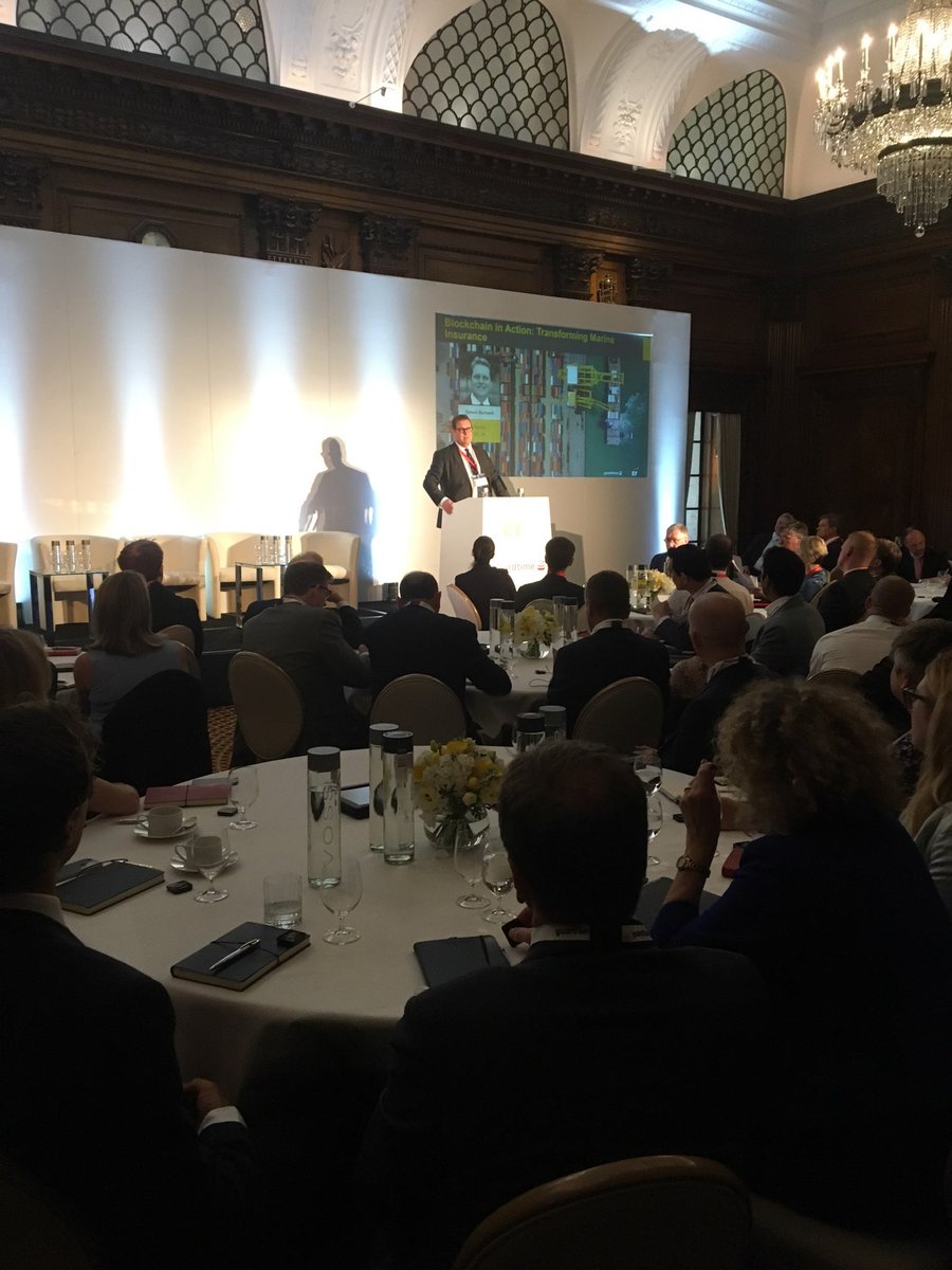 Simon Burtwell <a href="/EY_Insurance/">EY Insurance</a> launches #insurwave in London this morning - standing room only!!