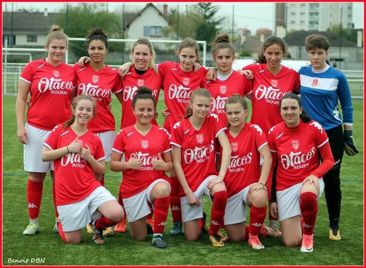 ⚽️🏆 Félicitations à nos U17 qui remporte leur finale et sont donc championne de Normandie 💪🏼🔴⚪️ #TeamFCR #Diablesses #U17F