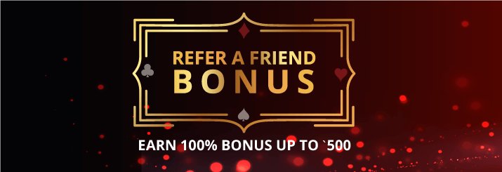 Invite your friends to play along on #RummyCentral and get a guaranteed bonus. #ReferNow #ReferAFriend #Bonus