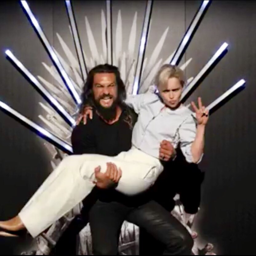 Rip Daenerys Jon Snow On Twitter Awww Jason Momoa Came