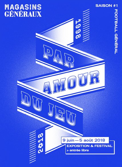 EcoEstEnsemble's tweet photo. #Football, création et société : "Par amour du jeu 1998 – 2018", 1ʳᵉ saison culturelle des Magasins Généraux, du 9 juin au 5 août à #Pantin, à l'occasion de la #CoupeDuMonde 
https://t.co/FPXXOct7K8 https://t.co/3nkh0442xl