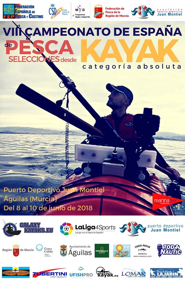 ufishpro's tweet photo. Del 8 al 10 de junio, estaremos en el VIII Campeonato de España de Pesca Selecciones desde #kayak en el @PtoDJuanMontiel en Águilas, #Murcia.🎣
Pasaos por nuestro stand para conocer el innovador cebador UFISHPRO. https://t.co/uk0RukO71O
@FEPyC #campeonato #pescaenkayak #brumeador https://t.co/GBPRLMEfnE
