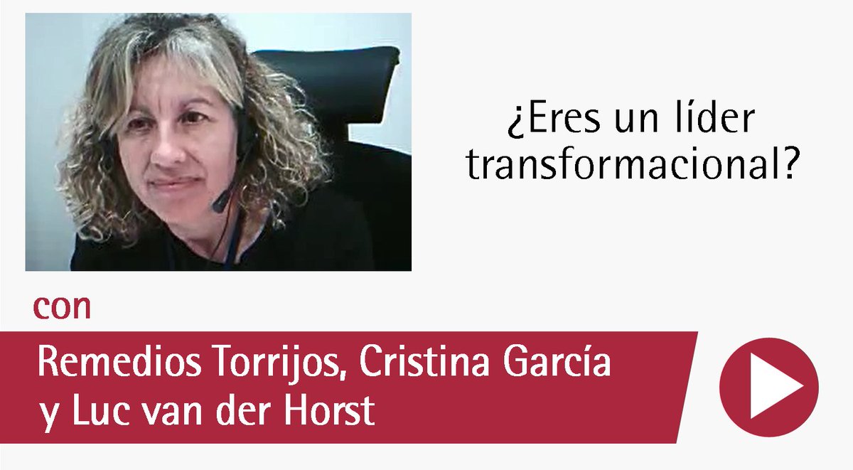 ManagerFocus's tweet image. 📺 Nuevo vídeo-resumen
¿Eres un líder transformacional?

5 minutos con las mejores intervenciones de:
Remedios Torrijos (@IEbusiness)
Cristina García Medinilla (@Celgene)
Luc van der Horst (@siemens_es)

▶️ powerfulconversations.net/powerfultv/lid…