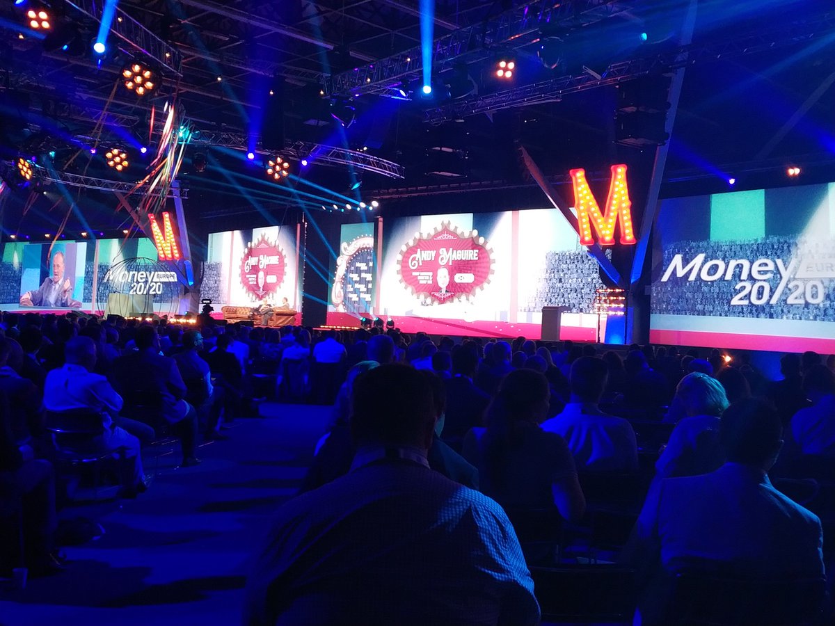 Let's get this started! Meet our #fintech team - <a href="/stefan_klestil/">Stefan Klestil</a>, <a href="/danonanthony/">Anthony Danon</a>&amp; <a href="/chriszemina/">Chris Zemina</a> at <a href="/money2020/">Money20/20</a> 🎊