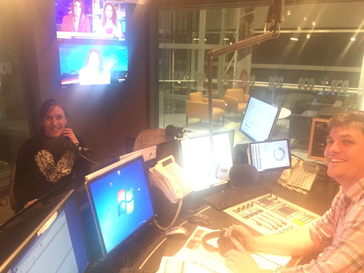 uommedia's tweet photo. Ready for some fun? How about a 101 in stage fighting? Catch @LyndallGrant @ABCDriveVIC right now on all the ins and outs! https://t.co/AMJmZlJBhp https://t.co/OgjHJvcp6W