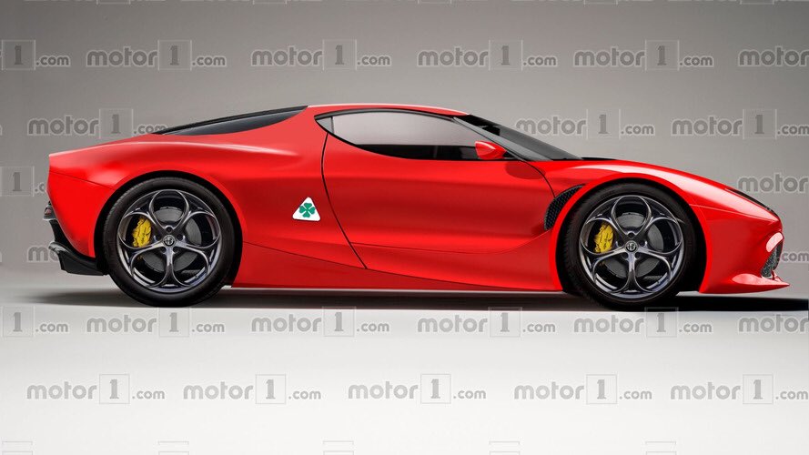 CarWaffle's tweet photo. Sensational new 700hp #AlfaRomeo 8C Coupe imagined 😍😍 https://t.co/NGl0WBuXSb https://t.co/kg2d8bLHO3