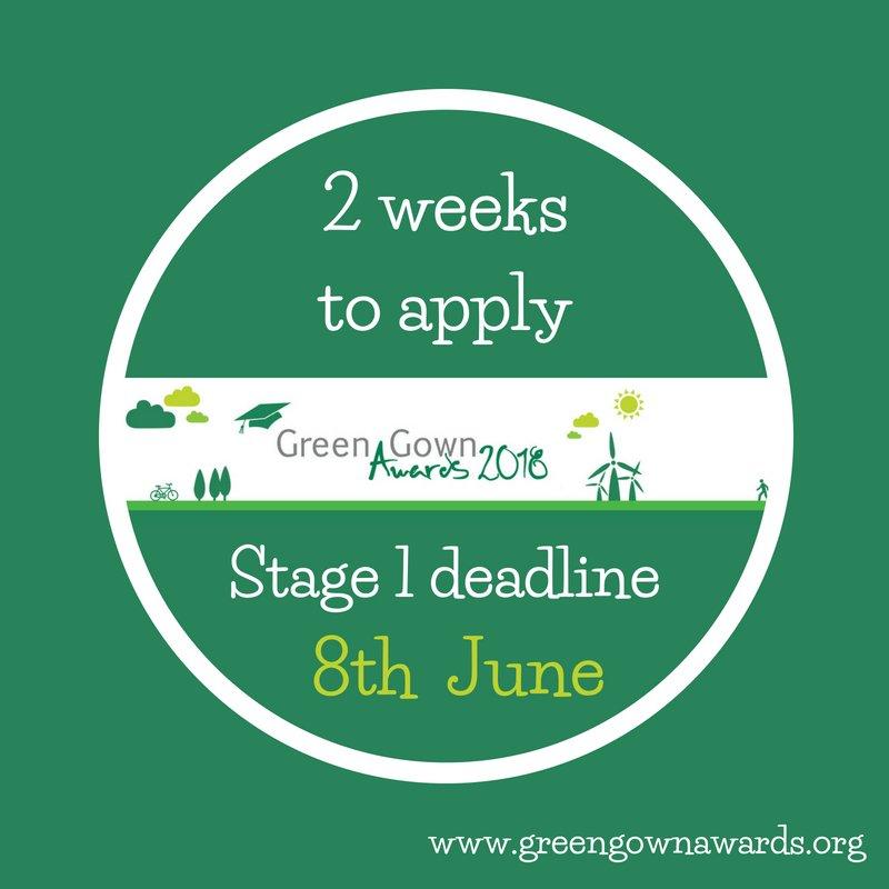 Very proud to be sponsoring a new <a href="/greengowns/">Green Gown Awards</a> award category for UK and Ireland - Outstanding Leadership Team of the Year. Register before 8th June to complete Stage 1. Find out more here: interf.ac/2J95msi #sustainability in #education