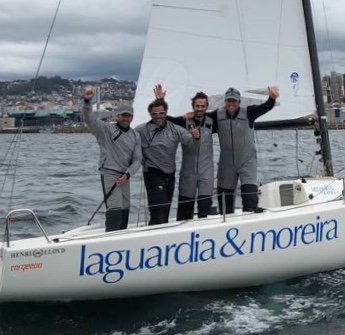 Congratulations to the Spanish J70 team; La Guardia &amp; Moreira skippered by Gonzalo Araujo who won the open Spanish Championships, kitted out in Henri Lloyd Shadow 3D Range. 

Image credit: Angel Touròn
