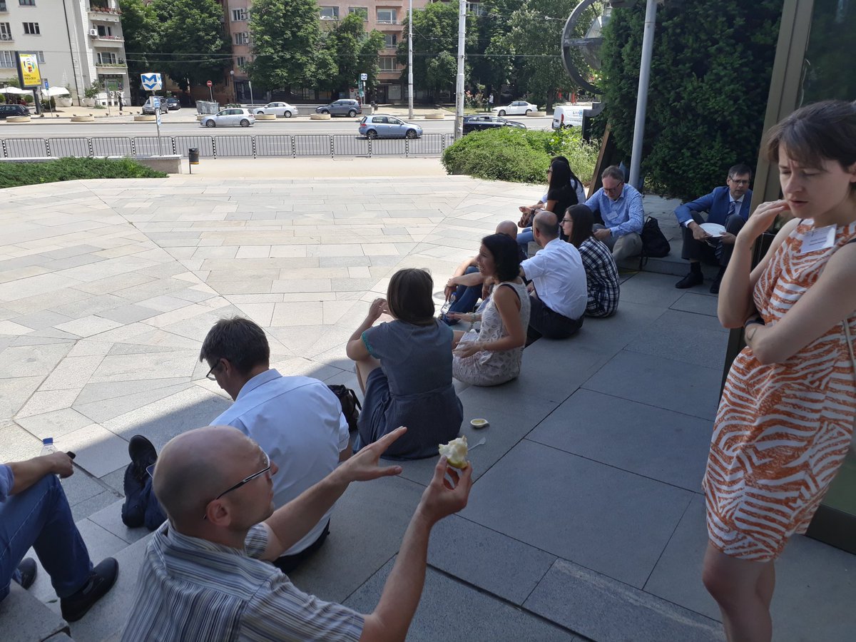 Lunch break preparing for a hot(!) discussion about the #FutureOfCAP . <a href="/BirdLifeEurope/">BirdLife Europe & Central Asia</a>