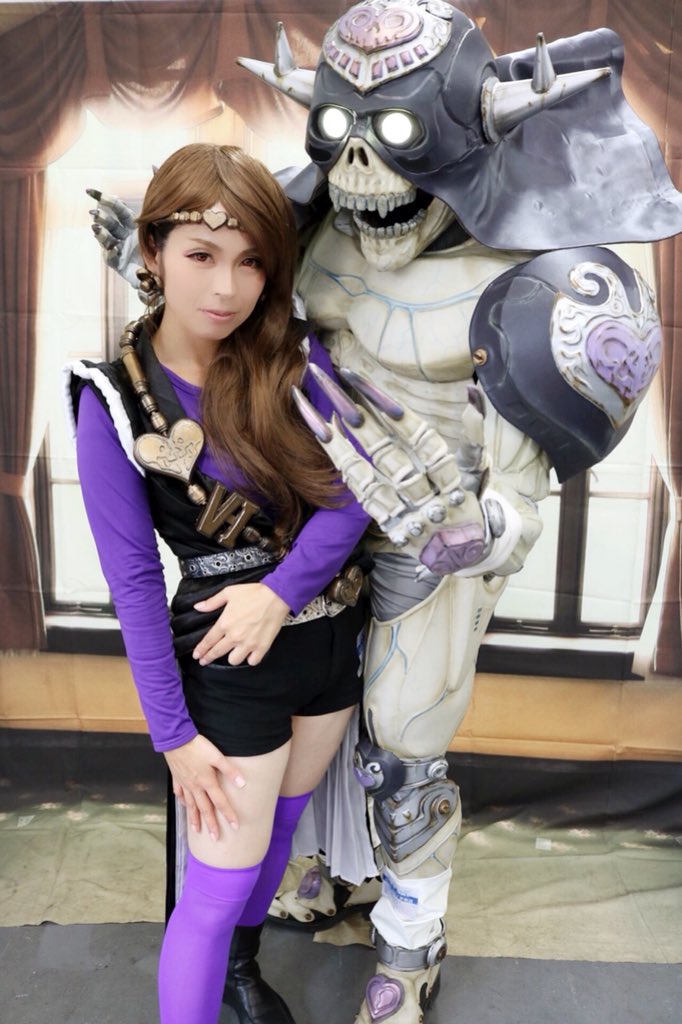 zakiograph's tweet photo. もう二度とコスプレしてもらえる事がない切なさを紛らわせるためにもう一度だけ、妻がスタンド使いだった時の写真を投下しておきます。 https://t.co/dmfoyzBD2j