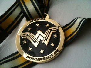 VirtualRunUK's tweet image. Need some motivation to get running? Sign up for a Virtual Race and earn your Wonder Run medal at buff.ly/1NrRXme #wonderwoman #running #c25k