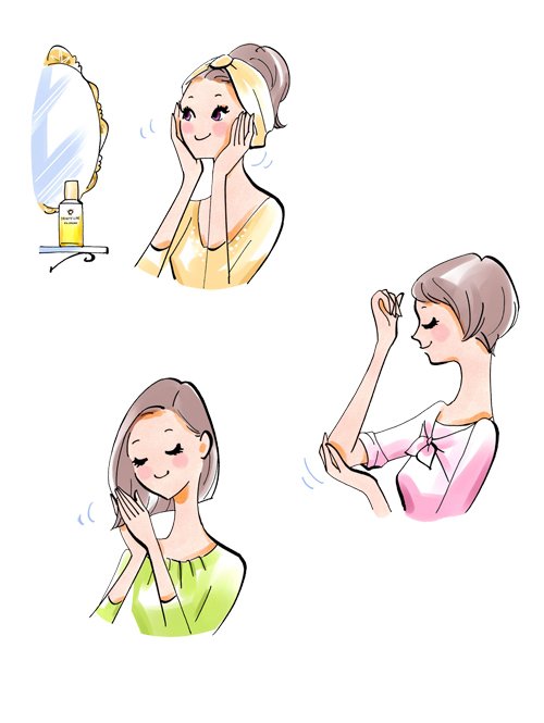 スキンケアイラストのtwitterイラスト検索結果 スキンケアイラストのtwitterイラスト検索結果