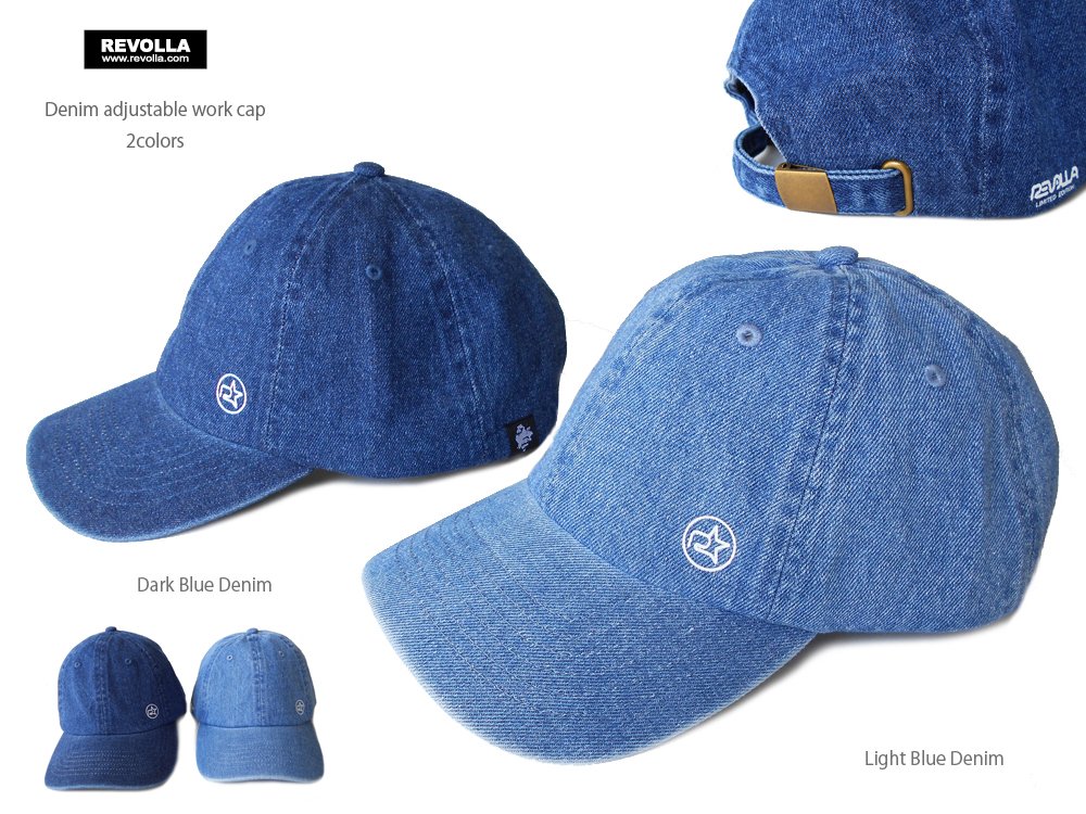 Revollallover's tweet image. デニム アジャスタブル ワークキャップ（2色）【男女兼用】#REVOLLA #denim #adjustablecap #street #ストリート #レボラ #静岡 #静波 #シルクスクリーン #ワークキャップ  shop.revolla.com/?pid=129746988