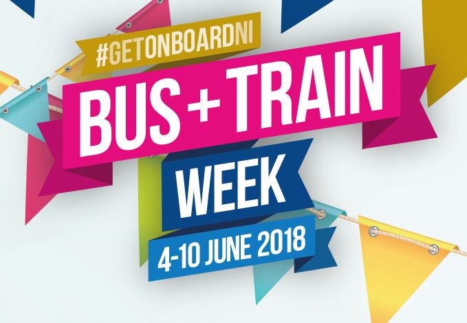 stranbelfast's tweet photo. We're supporting @Translink_NI's Bus + Train Week by encouraging staff to leave the car at home and #getonboardNI! For more information on this initiative, and for special travel offers, go here: https://t.co/IwDJ9A9LRF #trythebus #trythetrain https://t.co/QrGrBhGara