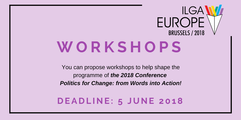 You can propose workshops to help shape the programme of the 2018 Conference Politics for Change: from Words into Action! Send your suggestions for our panels until tomorrow midnight (Tuesday 5 June).
bit.ly/IE2018prg
#IEBrussels2018
#Politics4Change