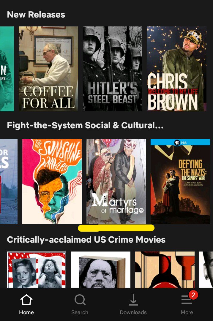 #MartyrsofMarriage featured in list of "Indian" "Provocative" "Fight The System" social and cultural documentary films on NETFLIX. If you haven't seen it yet, we suggest you do. 

#498A #BloodAndSweat