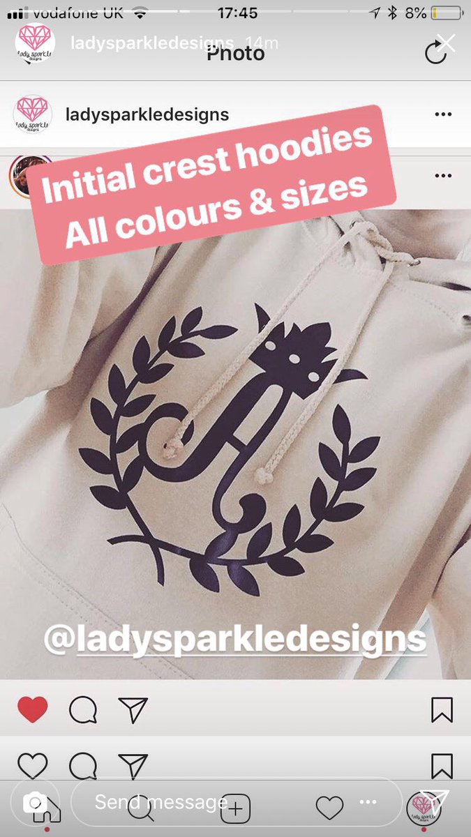 #personalised #hoodies #initialclothing #initials #tameside #manchester #stalybridge