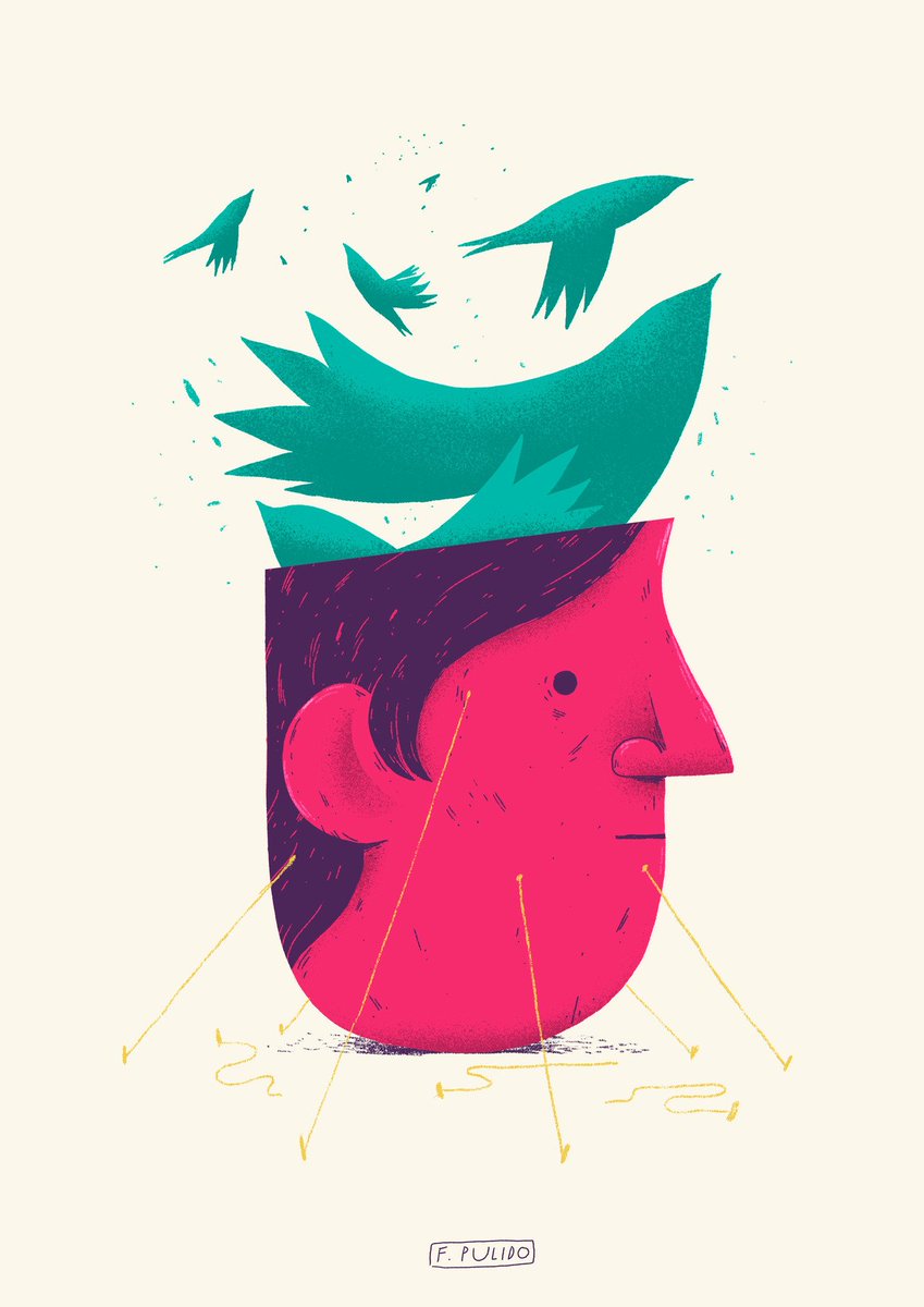 Vizeversa's tweet photo. Fran Pulido es un ilustrador apasionado de su trabajo. Se ha especializado en portadas de libros, carteles para festivales de música e ilustraciones editoriales, todas ellas, cargadas de significado. #ilustracion #vizeversa #franpulido #design #illustration #works https://t.co/bwfyojxp6V