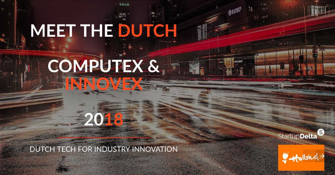 Vandaag start de handelsmissie naar #hightech hub #Taiwan! Olv burgemeester van Eindhoven <a href="/JJorritsma040/">John Jorritsma</a> vertrekt de Nlse delegatie van start-ups naar <a href="/computex_taipei/">𝐂𝐎𝐌𝐏𝐔𝐓𝐄𝐗 𝐓𝐀𝐈𝐏𝐄𝐈</a>/<a href="/InnoVEX3/">InnoVEX</a>. Blijf op de hoogte van de missie en volg #NLTaiwan! <a href="/StartupDelta/">TLSUD</a> <a href="/Brainport_int/">Brainport Eindhoven</a> @NTIO_Taiwan <a href="/MinBZ/">Ministerie van Buitenlandse Zaken</a>