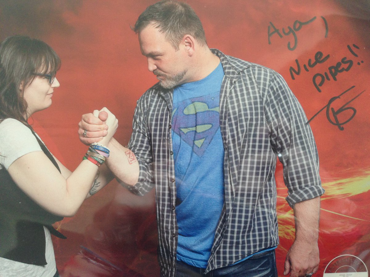 AN666's tweet image. Incredible weekend with amazing memories but this has to be one of the best! still can&apos;t believe @TyOlsson wrote that 😍Can&apos;t wait for next year &amp;amp; for @_TheHeroProject to come out! #Purcon #Princeofpurgatory