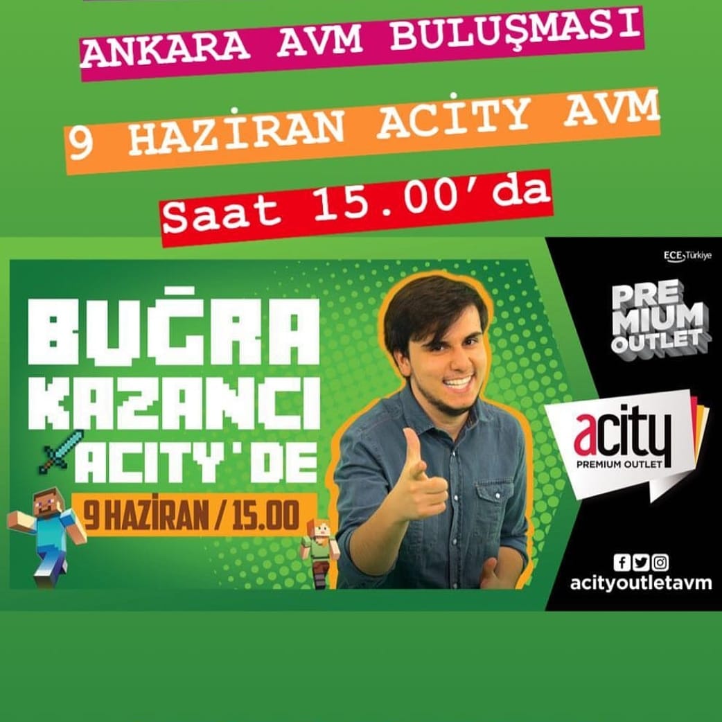 thinkonlineteam's tweet photo. #Kcılar, 9 Haziran Cumartesi Saat 15:00'da @acityoutletavm 'de
@bugrakazanci Sizleri Bekliyor :)
Hepinizi Buluşmaya Bekliyoruz... #Kcılarbuluşuyor #Ankara #Cumartesi #Kciyizbiz #ThinkOnlineTeam #Creatorsofchange https://t.co/sxhtijrCRS