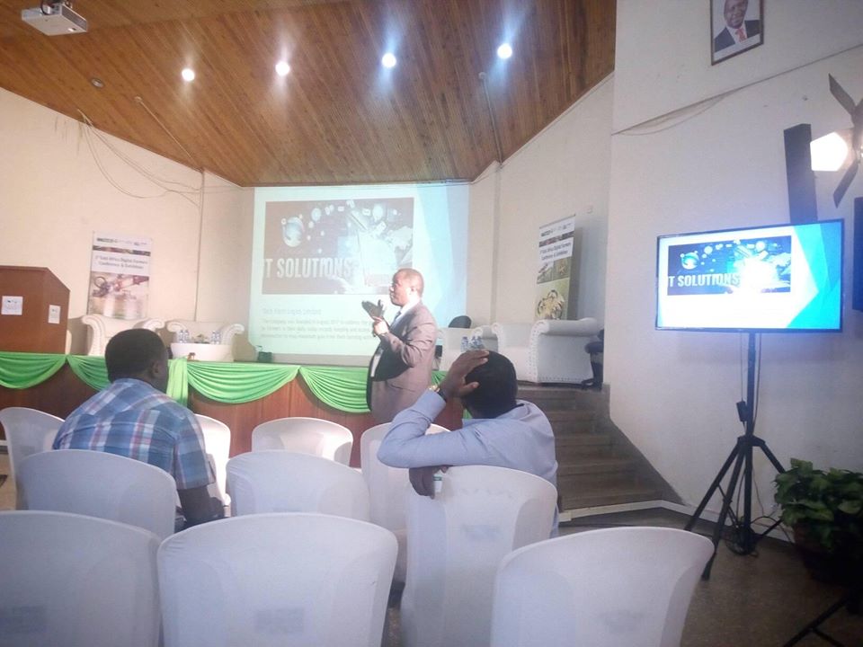 Our Chairperson presenting on m-farmer app  play.google.com/store/apps/det…